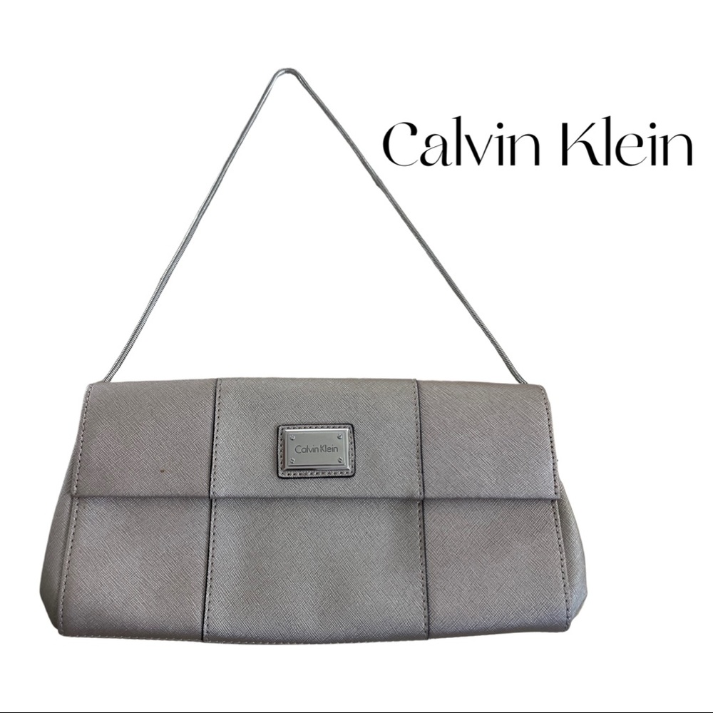 Calvin Klein Gold Clutch